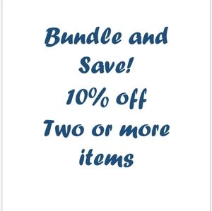 Bundle and Save!